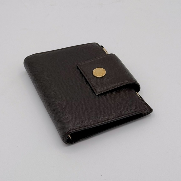 BVLGARI Leather Organizer with Gold Hardware, Authentix, Preloved - Picture 1 of 7